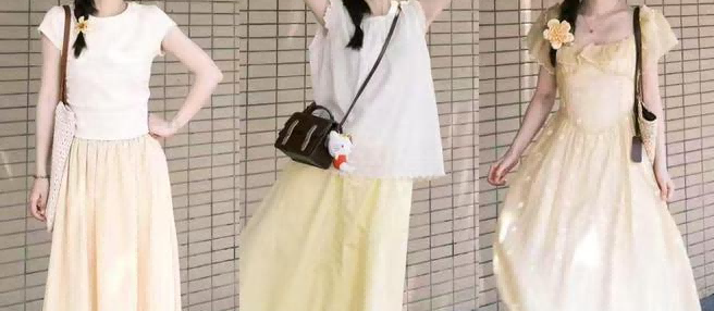 夏天穿衣真的很简单！注重色彩搭配、短长结合，舒适大方显高