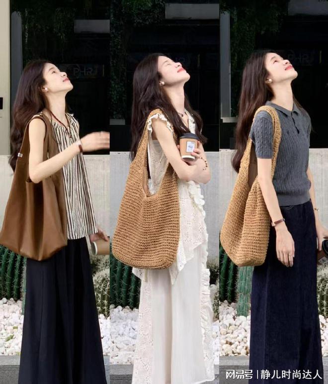 这些才是适合夏天的打扮！色彩不沉闷、适当露肤，轻盈又舒适