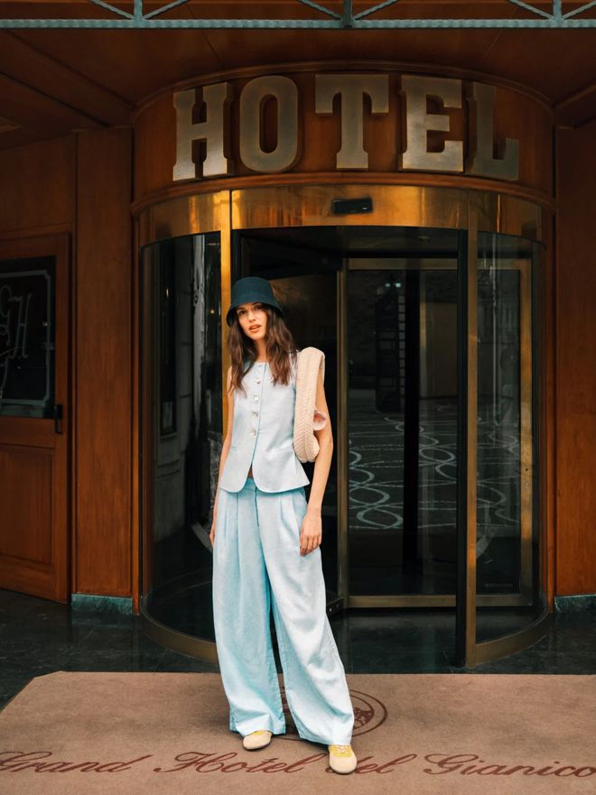 “大+小”穿法太火了！夏天这样穿时髦又显高