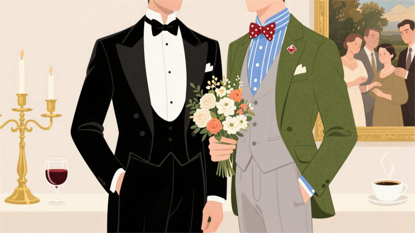 领结西服搭配指南：2025年夏季的优雅仪式感