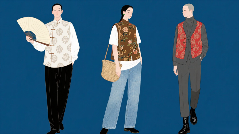 宋锦马甲：当非遗织纹撞进现代衣橱，解锁东方美学新穿法