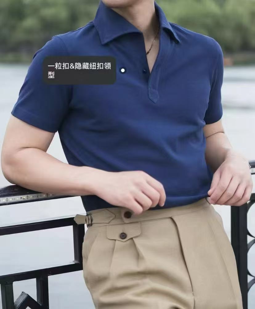男款Polo衫作为经典衣橱单品