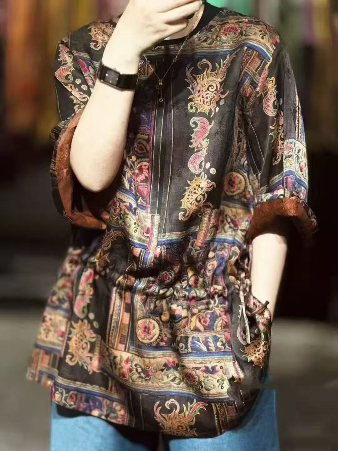 衣服上的花纹的时尚魅力