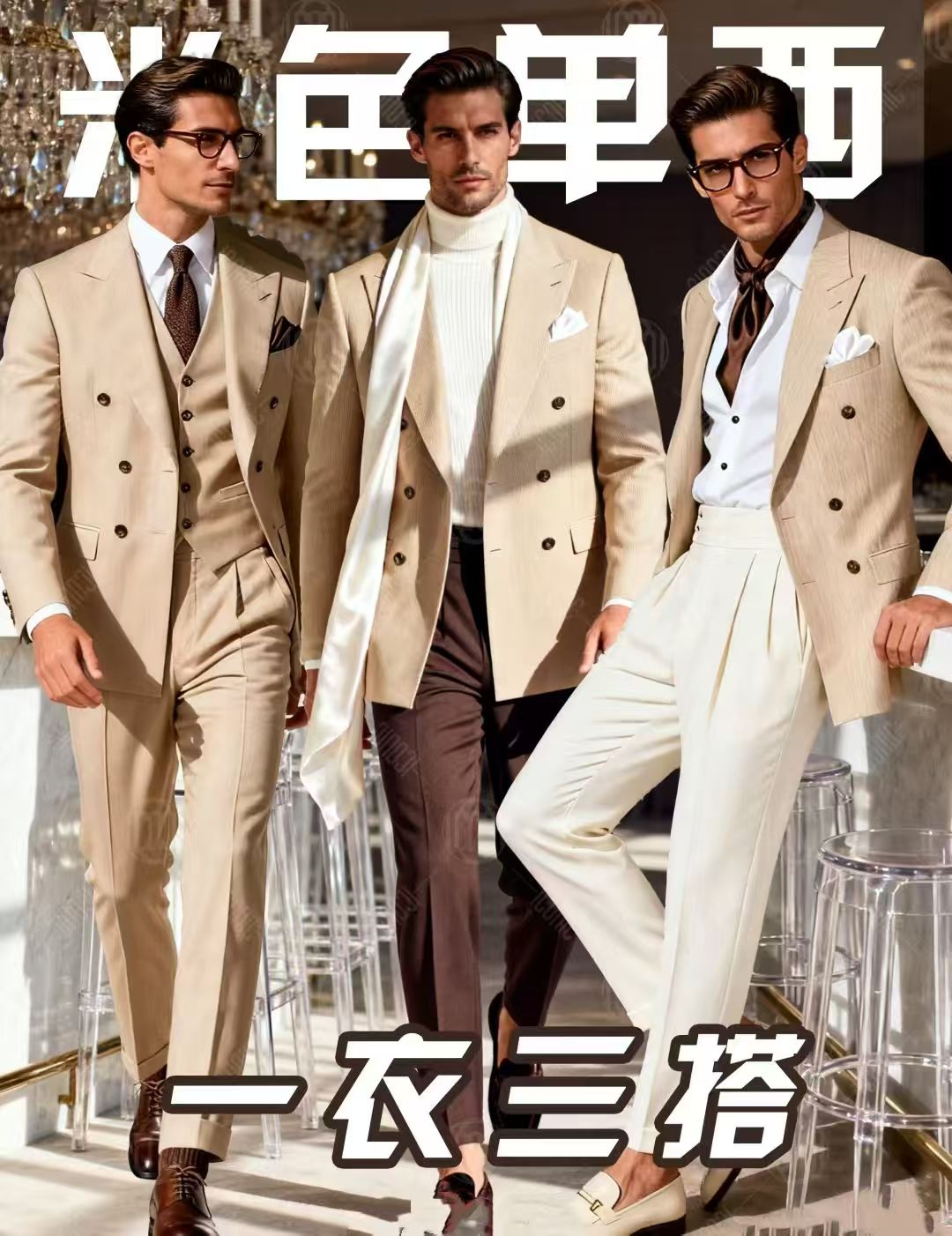 早秋绅装一衣三搭